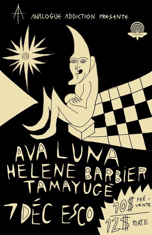 Hélène Barbier @L&rsquo;Escogriffe (7/12/2018) Icy no-wave // Montréal